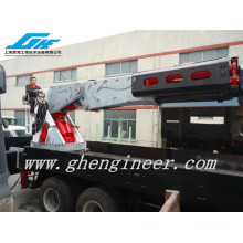 hydraulic knuckle telescopic deck marine cranes,cargo mounting crane